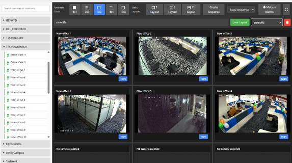 Live Streaming Multi-Camera View